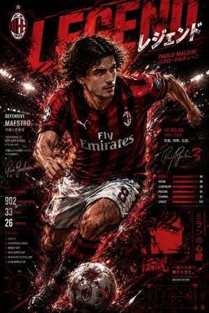 Anime Football Legends Poster Preview Image