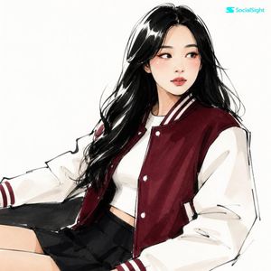 Fashion editor illustration sketch preview image