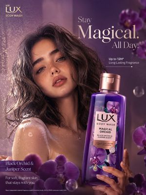 Luxury skincare advertising poster preview image