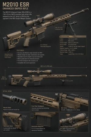 M2010 ESR Tactical Specification Preview Image