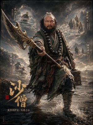 Sha Wujing 3D Character Profile Poster Preview Image