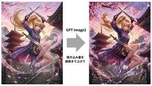 GPT Image 2 vs. Kunoichi (preview image)