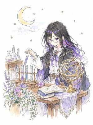 Storybook Watercolor Alchemist Preview Image