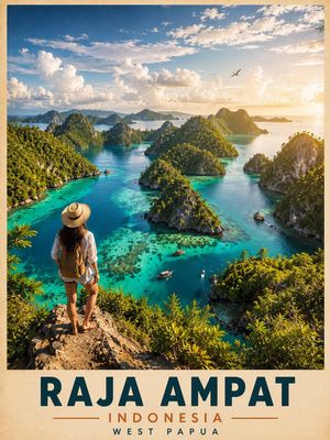 Retro-style movie-inspired travel poster preview image