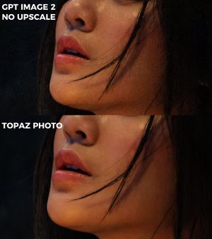 Extreme scaling, contrast, and cropping preview image