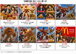 Japanese mecha fast food storyboard preview image