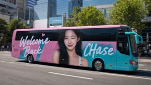 Pastel Pop Star style bus body advertisement preview image
