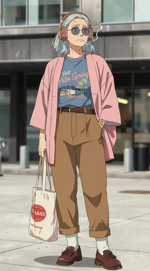 Anime Street Fashion Women Preview Image
