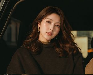 East Asian women's film touching image collage preview image