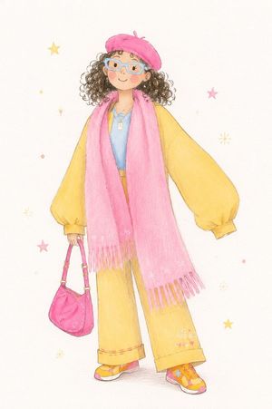 极简儿童插画风格 preview image