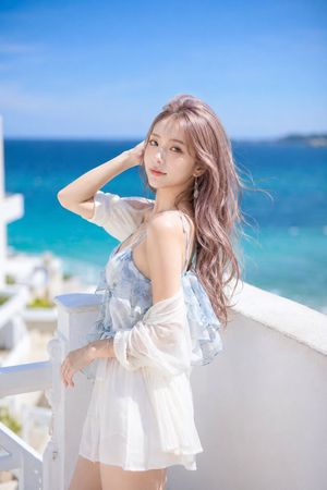 Summer beach vacation portrait preview image