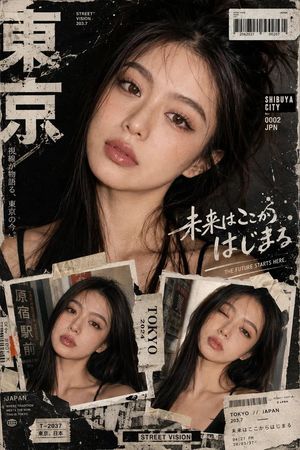 Y2K 东京街头风编辑拼贴画 preview image