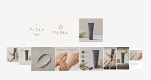 Nordic skincare brand marketing project preview image