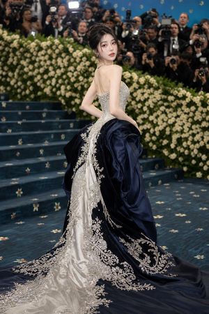 Met Gala Haute Couture Staircase Portrait Preview Image