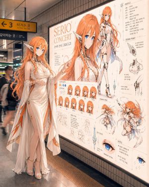 Elf Idol Subway Poster Scene Preview Image