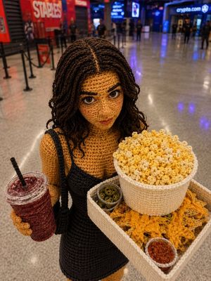 Crochet doll movie snack preview image